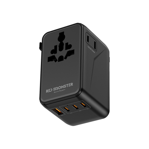 RedMonster World Plug GaN 170 PD170W Travel Adapter