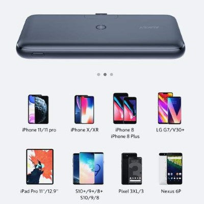 Aukey PB-WL03S 20000mAh PD22.5W PD Wireless Powerbank (Black)