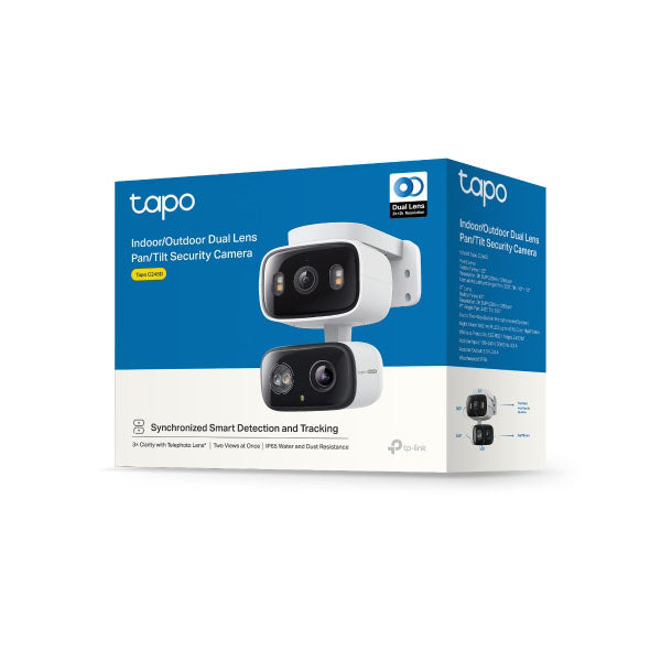 TP-Link Tapo C246D Indoor/Outdoor Dual Lens Pan/Tilt Security