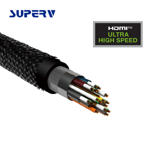 SuperV H8K100 8K 1M Ultra High Speed HDMI Cable