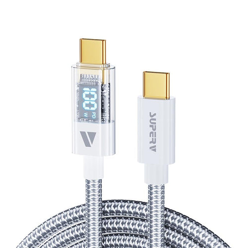 SuperV RT4-100-WH C to C Digital Display Cable 1M (White)
