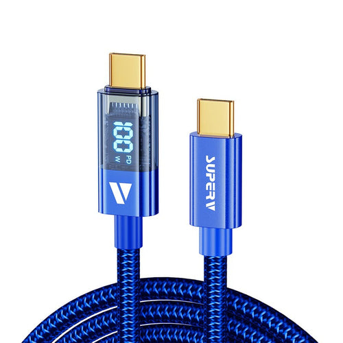 SuperV RT4-200-BL C to C Digital Display Cable 2M (Blue)