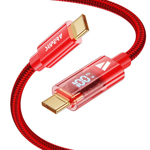 SuperV RT4-30 -RD C to C Digital Display Cable 30cm (Red)
