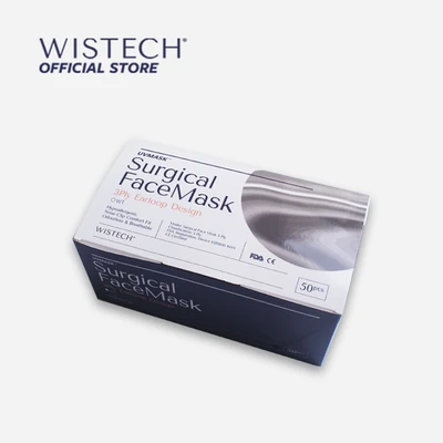 Wistech UVMASK 3-Ply Surgical Mask 50pcs/box (White)