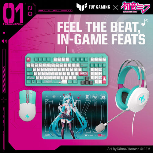 Asus-TUF Gaming P1 Mouse Mat Miku