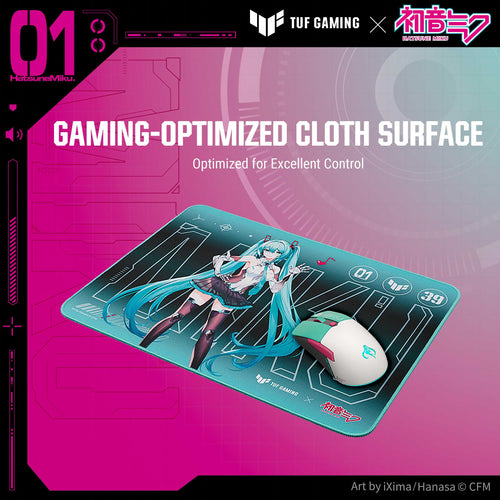 Asus-TUF Gaming P1 Mouse Mat Miku