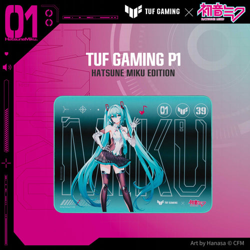 Asus-TUF Gaming P1 Mouse Mat Miku