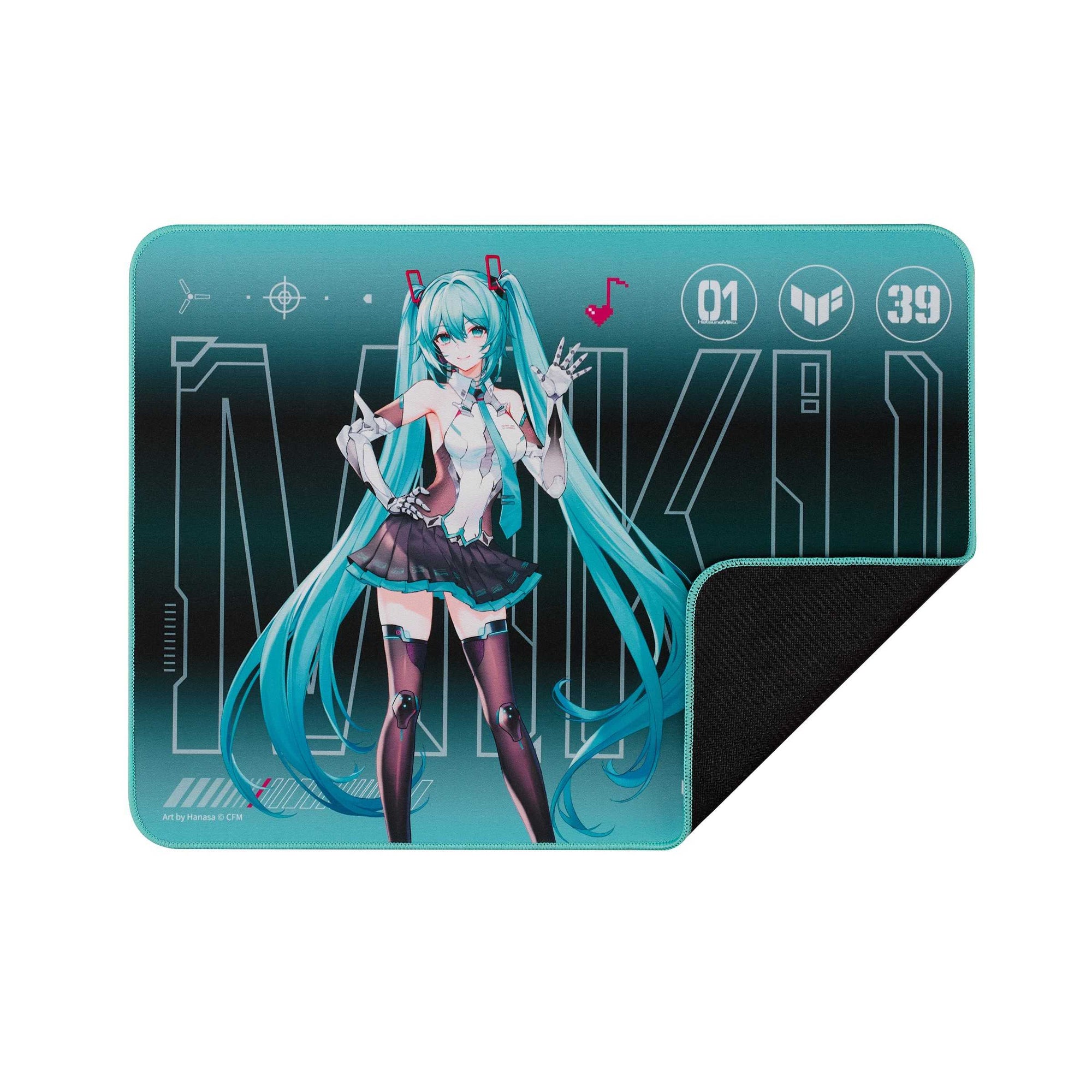 Asus-TUF Gaming P1 Mouse Mat Miku
