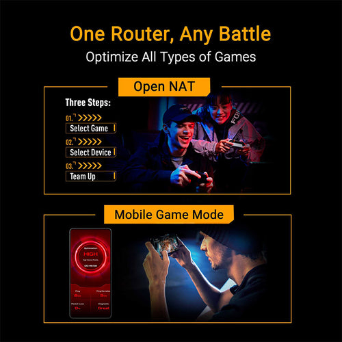 Asus TUF Gaming BE9400 Wi-Fi 7 Tri Band Extendable Gaming Router