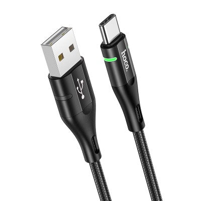 HOCO U93 Shadow Type-C USB Cable (Black)
