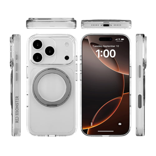 Redmonster iPhone 17 Pro 6.3 (2025) Gassan M 360 Gun Metal
