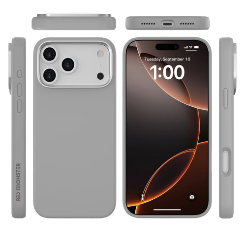Redmonster iPhone 17 Pro Max 6.9 (2025) Gassan M Soft Grey