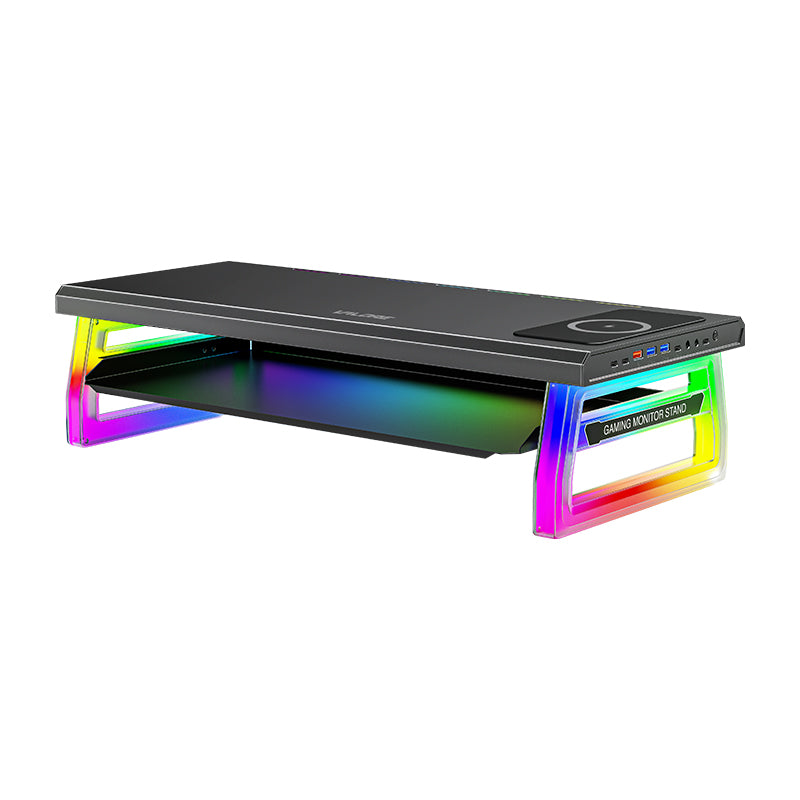 Valore Monitor Stand with Wireless Charger (HL-016) – Challenger Singapore
