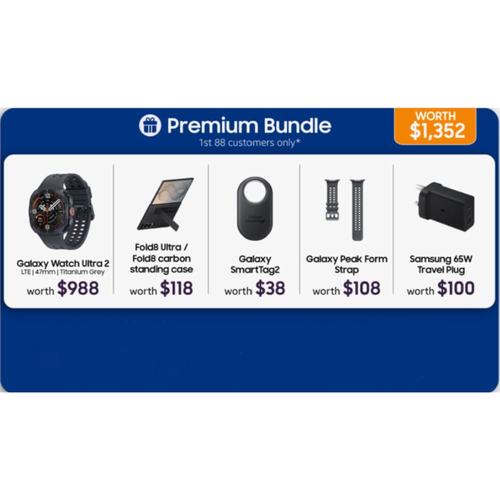 Samsung Watch Ultra 2 bundle w Fold8