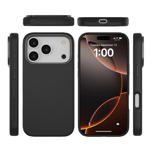 Redmonster iPhone 17 Pro 6.3 (2025) Gassan M Soft Black