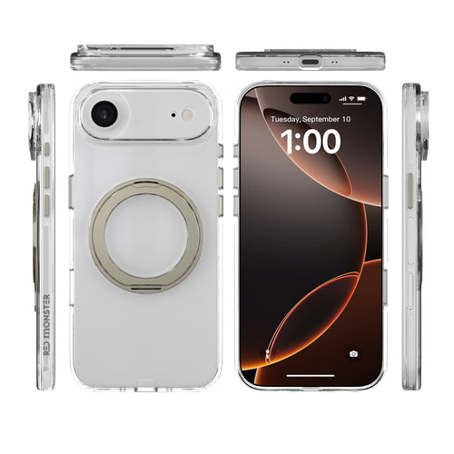 Redmonster iPhone 17 Air 6.5 (2025) Gassan M 360 Gun Metal