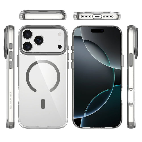 Redmonster iPhone 17 Pro 6.3 (2025) Basic M Stand Gun Metal