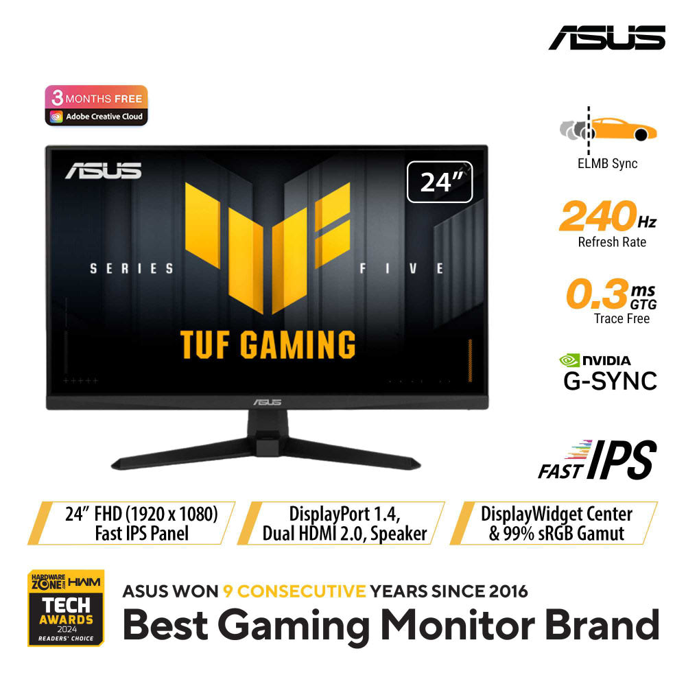 Asus TUF Gaming VG249QM5A - 23.8