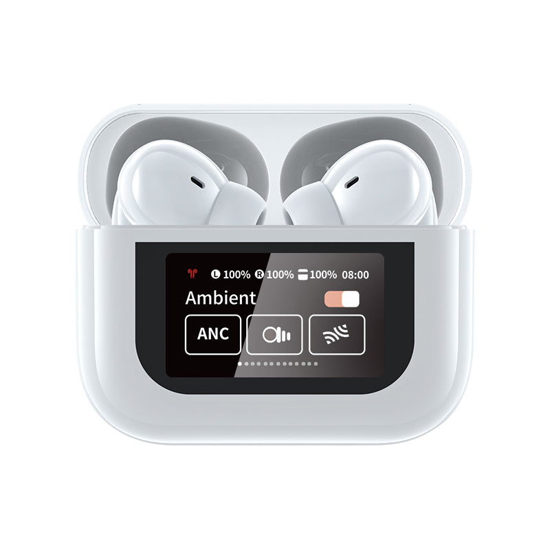 Valore True Wireless Earbuds with Touchscreen (EA-019) - White