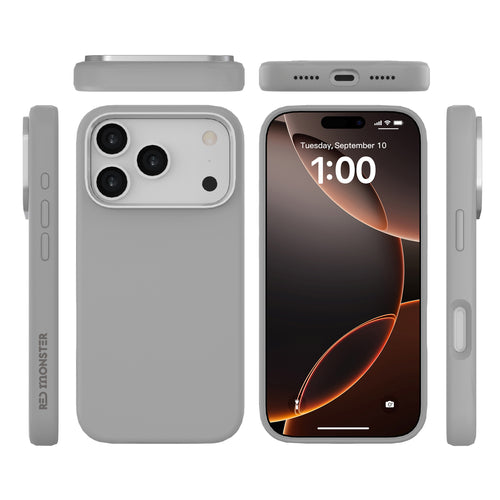 Redmonster iPhone 17 Pro 6.3 (2025) Gassan M Soft Grey