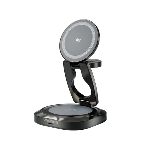 Valore Qi2.2 25W 3-in-1 Foldable Wireless Charger (WL-004)