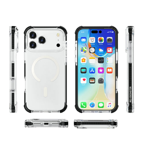 Redmonster iPhone 17 Pro 6.3 (2025)Basic M Black Tech