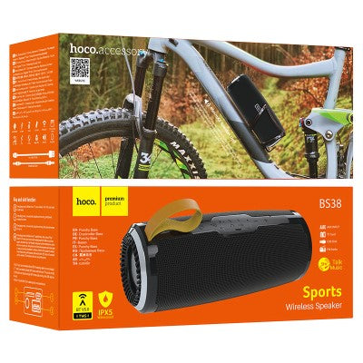 HOCO BS38 Cool Freedom Sports Wireless Speaker (Black)