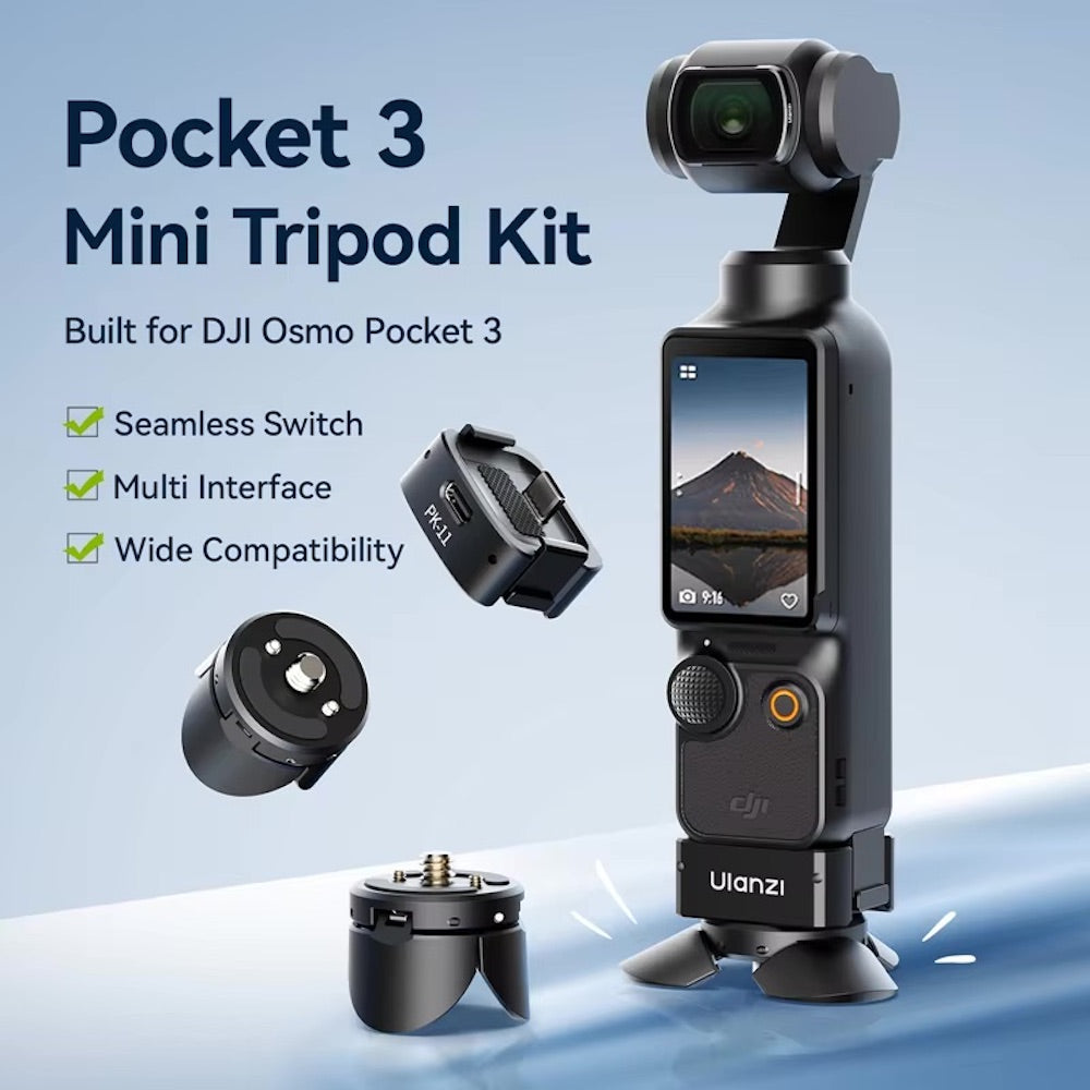 Ulanzi PK-11 DJI Pocket 3 USB-C Arri Locating Base