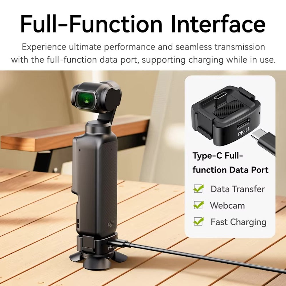 Ulanzi PK-11 DJI Pocket 3 USB-C Arri Locating Base