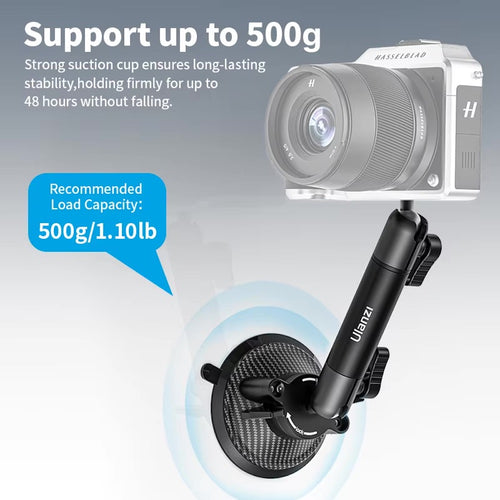 Ulanzi ZJ-01 Suction Cup Mount for Phone and Action Camera