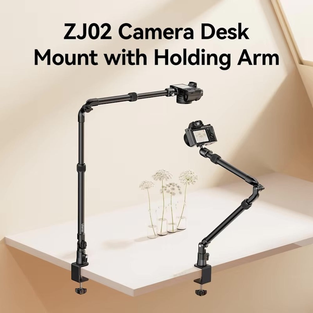 Ulanzi ZJ-02 Camera Desk Mount with Holding Arm