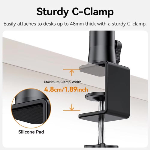 Ulanzi ZJ-02 Camera Desk Mount with Holding Arm