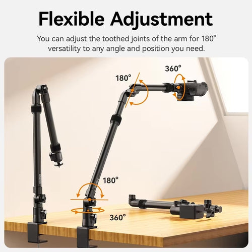 Ulanzi ZJ-02 Camera Desk Mount with Holding Arm