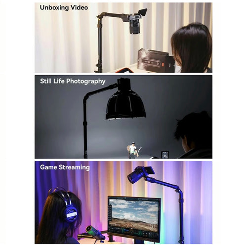 Ulanzi ZJ-02 Camera Desk Mount with Holding Arm
