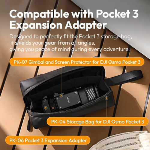 Ulanzi PK-07 DJI Pocket 3 Screen and Gimbal Lens Cover