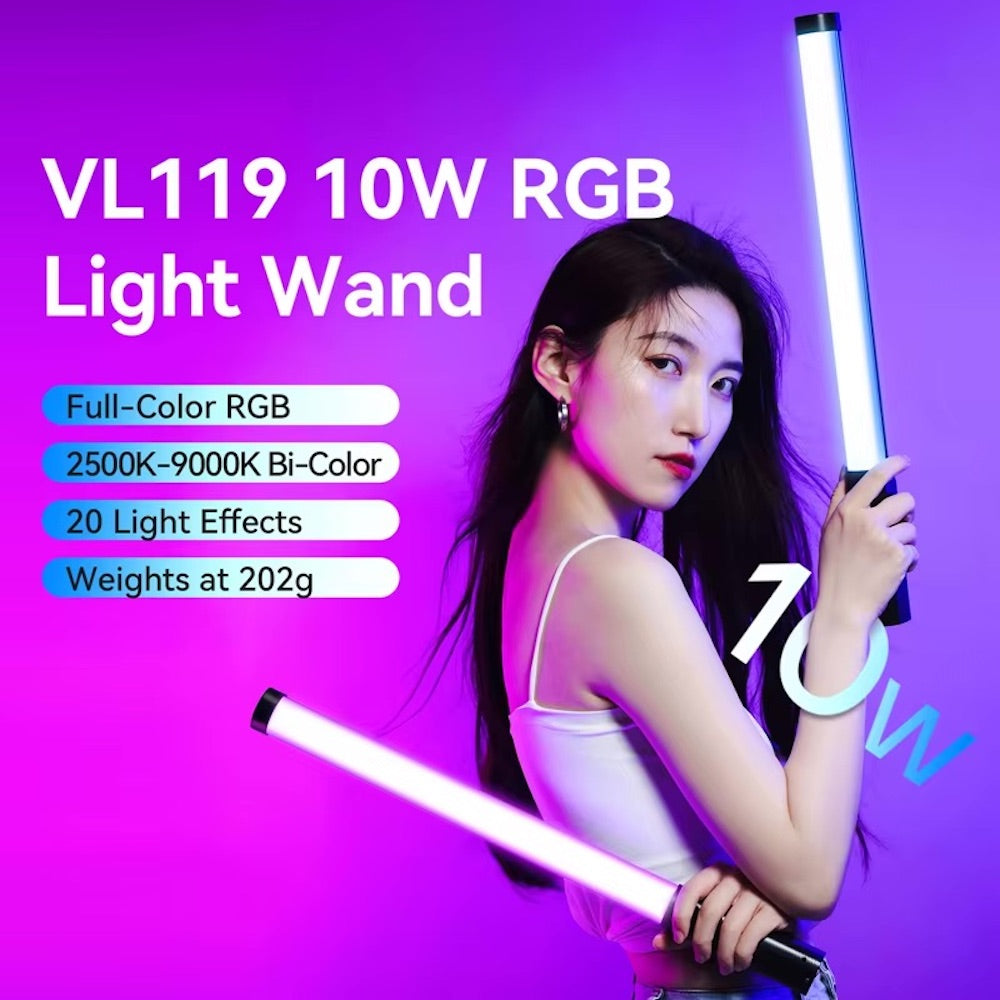 Ulanzi VL-119 10W RGB Tube Light Wand