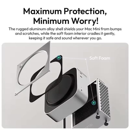 Ulanzi QT-01 Mac Mini Aluminum Alloy Case
