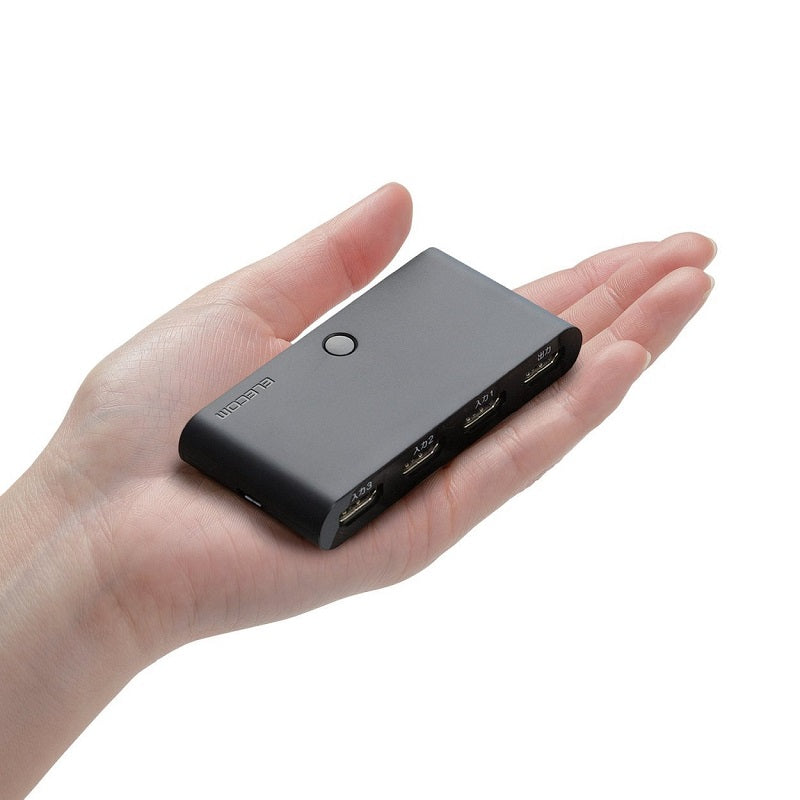 Elecom HDMI Switch (DH-SW31BK) 3 input HDMI type A (female) + 1 output HDMI type A (female)