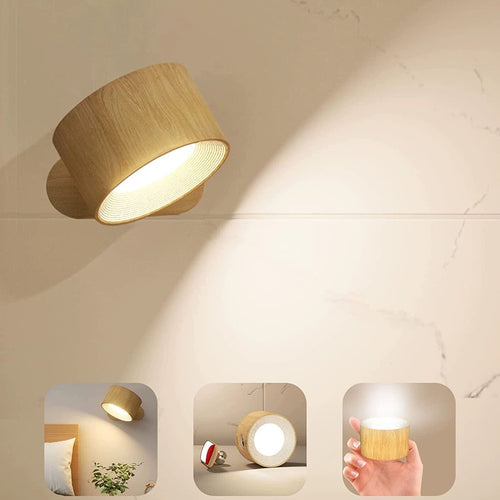 Valore Wall-Mounted Lamp with Remote (LT-008) - Grainy