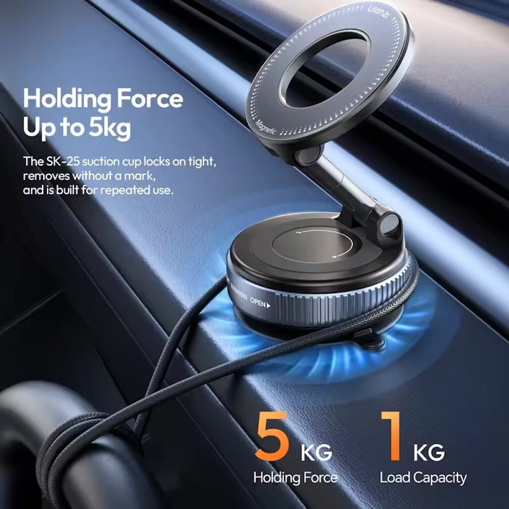 Ulanzi SK-25 MagMount Vacuum Suction Magnetic Phone Holder