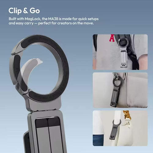 Ulanzi MA38 MagLock Magnetic Phone Holder Tripod Stand