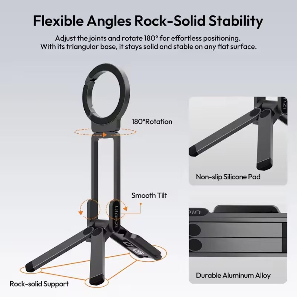 Ulanzi MA38 MagLock Magnetic Phone Holder Tripod Stand