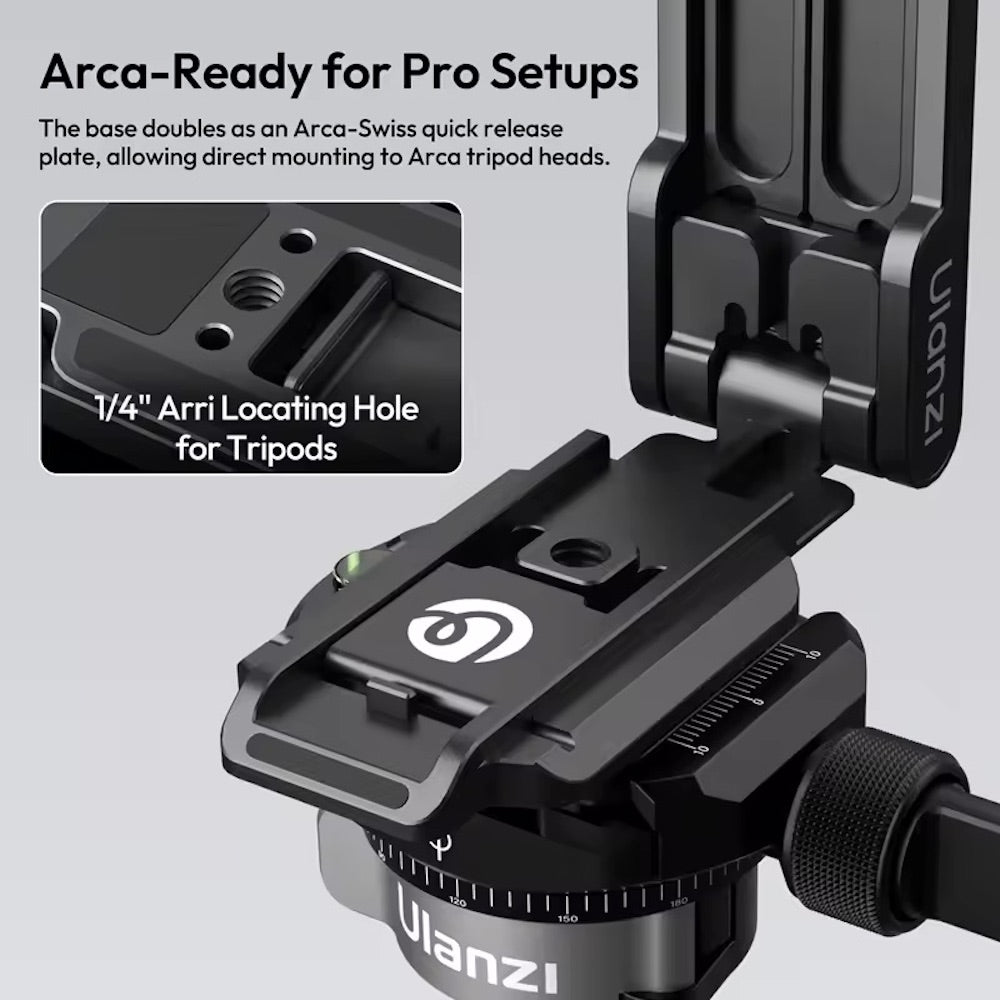 Ulanzi MA38 MagLock Magnetic Phone Holder Tripod Stand