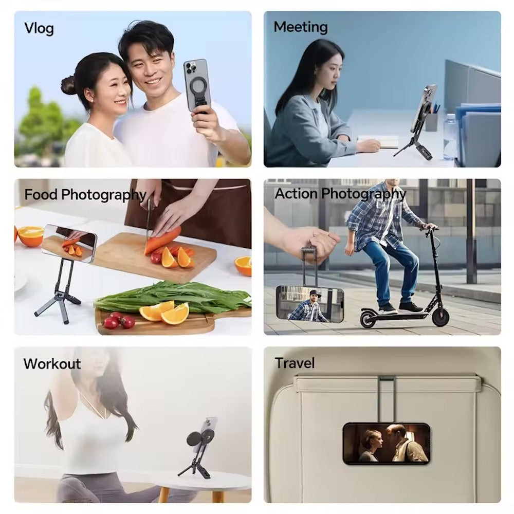 Ulanzi MA38 MagLock Magnetic Phone Holder Tripod Stand