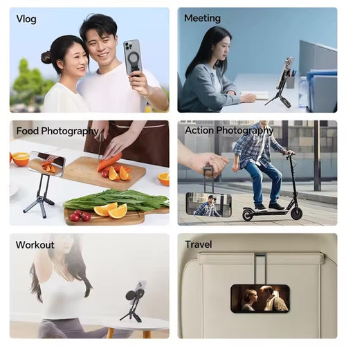 Ulanzi MA38 MagLock Magnetic Phone Holder Tripod Stand