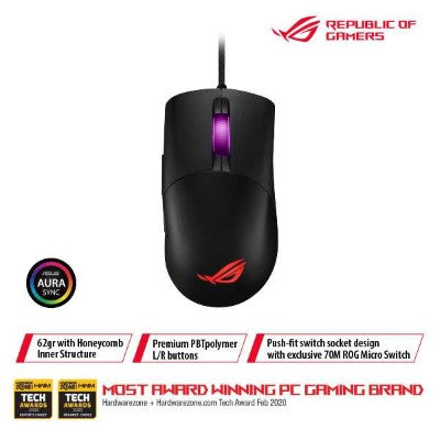 Asus ROG Keris Lightweight FPS Wired Gaming Mouse