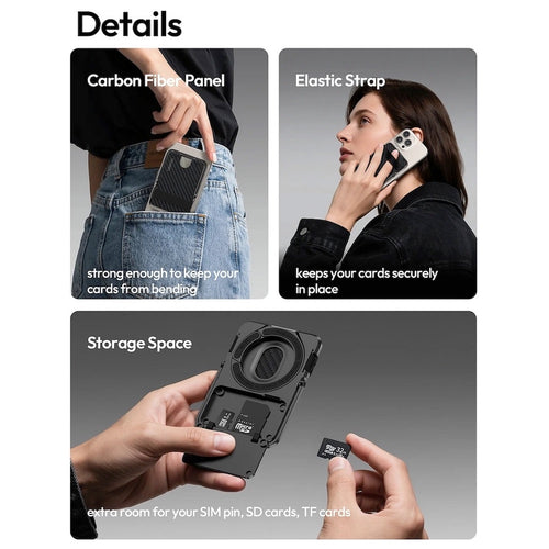 Ulanzi ML25 MagLock Card Holder Phone Stand