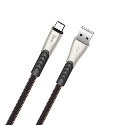 Hoco U48 USB A to Type-C USB2.0 2.1A Cable 1M Black
