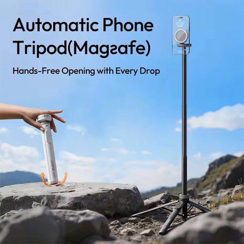 Ulanzi MT85 Magnetic Tripod Selfie Stick for Smartphone (Black)