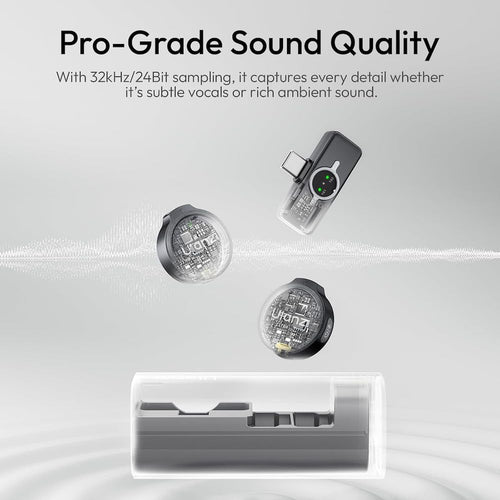 Ulanzi A21 Wireless Lavalier Microphone